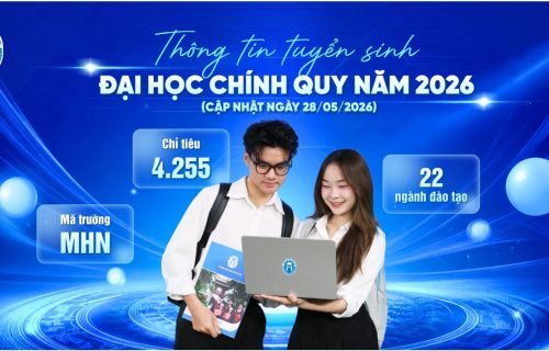 Thông tin tuyển sinh đại học chính quy năm 2026 của Trường Đại học Mở Hà Nội (Cập nhật ngày 28/5/2026)