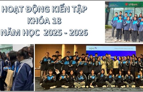Khoa Tài chính – Ngân hàng tổ chức Kiến tập cho sinh viên Khóa 18 năm học 2025 – 2026